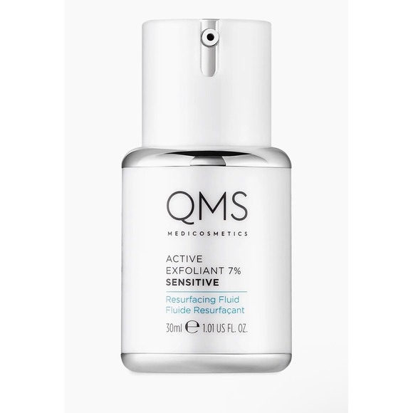QMS Active Exfoliant 7% Sensitive Resurfacing Fluid 30ml | MSRP = $110 - Picture 2 of 6